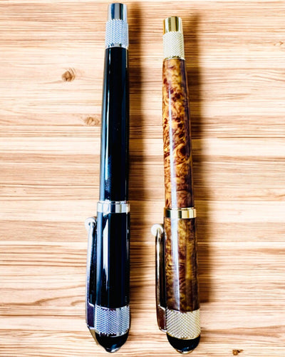 Caneta elegante "Majestic" com opção de personalização para presente, 2 variantes de cores à escolha