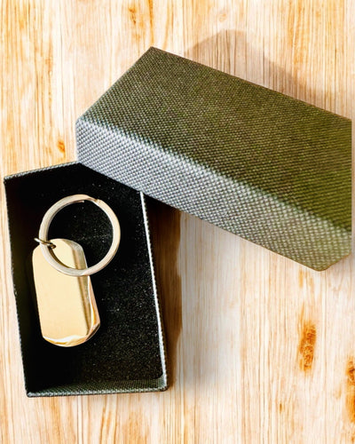 Brelok Militar ID "Nieśmiertelnik" de Aço Inoxidável – Gravura Personalizada