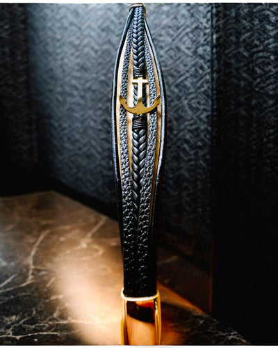 Pulseira masculina Âncora de Elegância com opção de gravação para presente