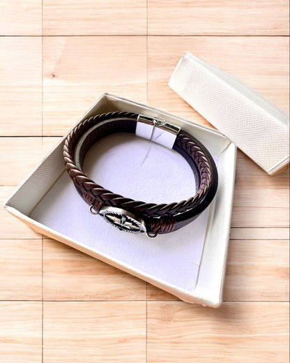 Pulseira "Compass Adventure" - possibilidade de personalização com gravação para presente, 2 variantes de cores à escolha