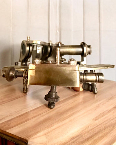 Sekstant Premium com Bússola Antiga - possibilidade de personalização com gravação