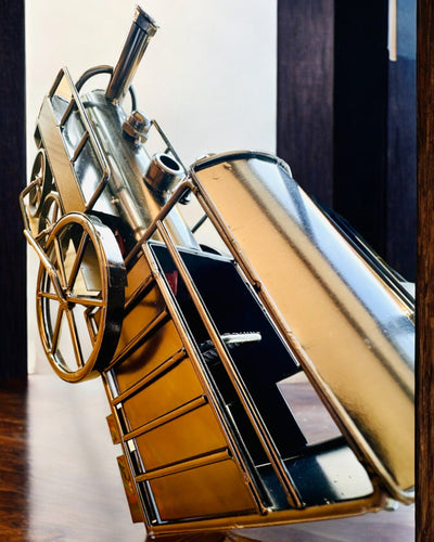 Locomotiva de ferro "Retro Express" – decoração, modelo, feito à mão com possibilidade de gravação para presente