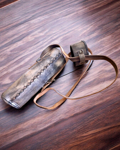 Luneta Premium "Voyager" com Luneta Gravada e Estojo de Pele Natural, possibilidade de personalização com gravação para presente