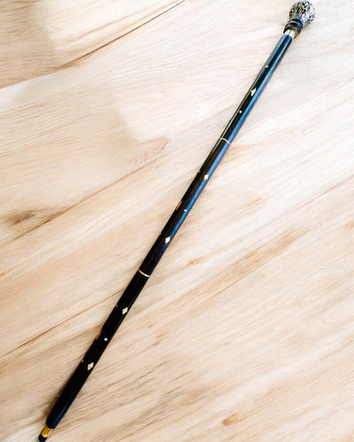 Bengala para caminhar "Bengala Majestade" de madeira feita à mão, possibilidade de gravação, 2 variantes à escolha