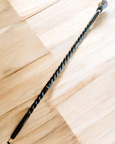 Bengala para caminhar "Bengala Majestade" de madeira feita à mão, possibilidade de gravação, 2 variantes à escolha