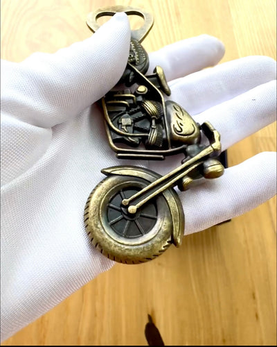 Abre-garrafas em forma de motocicleta - personalização com gravação para presente