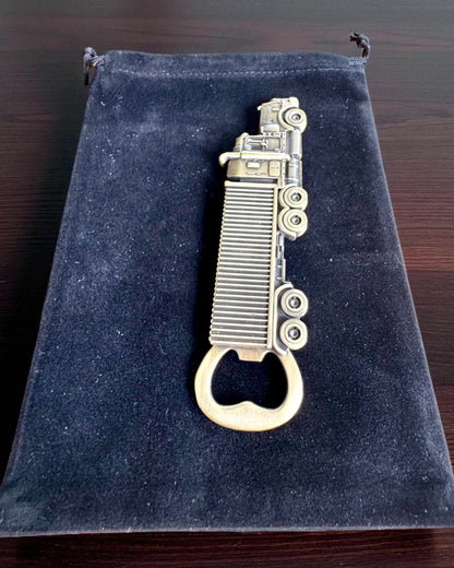 Abridor de garrafas Vintage Motorização - 3 variantes, personalização com gravação para presente