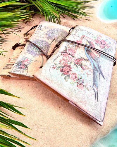 Notatnik Vintage Memoire com gravação personalizada - 3 modelos à escolha, caderno para presente