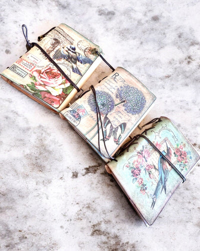 Notatnik Vintage Memoire com gravação personalizada - 3 modelos à escolha, caderno para presente