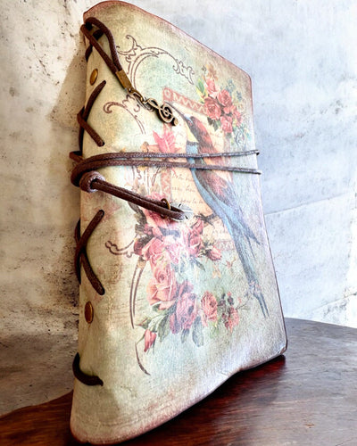 Notatnik Vintage Memoire com gravação personalizada - 3 modelos à escolha, caderno para presente