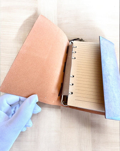 Notatnik Vintage Memoire com gravação personalizada - 3 modelos à escolha, caderno para presente