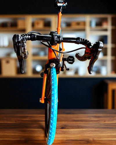 Modelo em miniatura de bicicleta colecionável em metal "Speed Rider 1.2" – personalização com gravação para presente, 2 variantes de cor