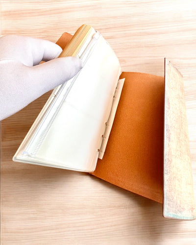 Notatnik Vintage Memoire com gravação personalizada - 3 modelos à escolha, caderno para presente