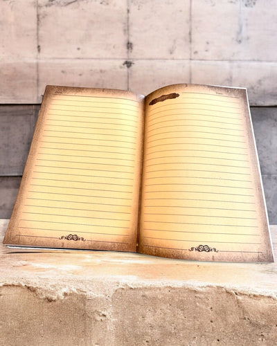 Crónica do Guerreiro Caderno com Tema de Cavaleiro, caderno com possibilidade de personalização com gravação para presente