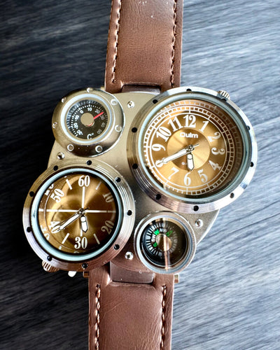 Relógio de Sobrevivência "Explorer 4em1", possibilidade de personalização com gravação para presente