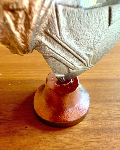 Storm Relic – martelo decorativo com base, 26 cm, feito à mão, possibilidade de personalização com gravação para presente