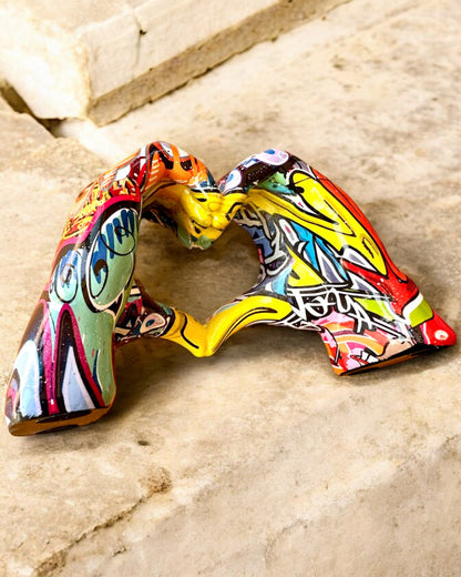Figura decorativa Colorido Suporte Decorativo ArtBrace - possibilidade de personalização com gravação, para presente
