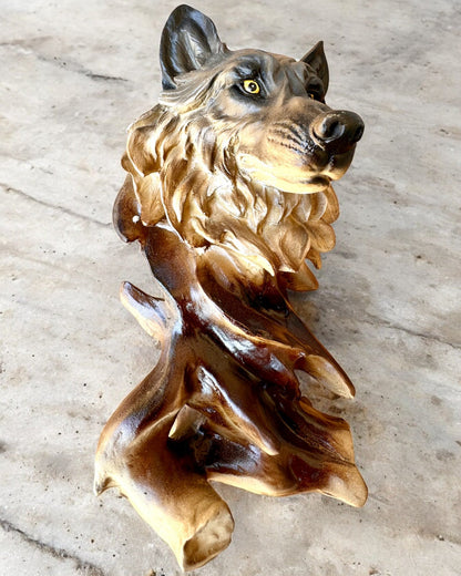 "Wilczy Duch" – Estatueta Decorativa com possibilidade de personalização com gravação, para presente
