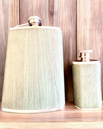 Conjunto de frascos com copos "Forest Spirit", para presente personalização com gravação