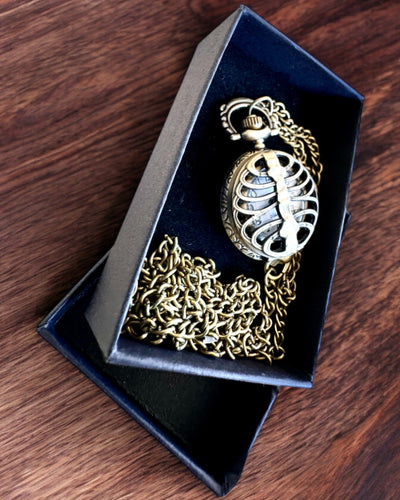 Relógio de bolso "Rybia Łuska" com possibilidade de gravação para presente