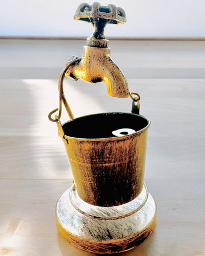 Cinzeiro Metálico Estiloso "Rustic Charm" com 19-23 cm de altura, 8 variantes à escolha, gravação a pedido