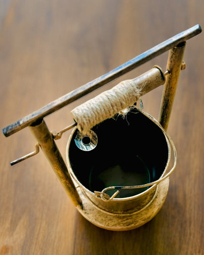 Cinzeiro Metálico Estiloso "Rustic Charm" com 19-23 cm de altura, 8 variantes à escolha, gravação a pedido