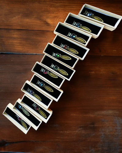 Marcador de livro "Coruja com Constelações" - 12 variantes à escolha, personalização com gravação