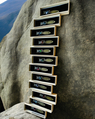 Marcador de livro "Coruja com Constelações" - 12 variantes à escolha, personalização com gravação