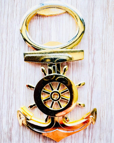 Abre-garrafas Capitão - possibilidade de personalização com gravação, cor prata