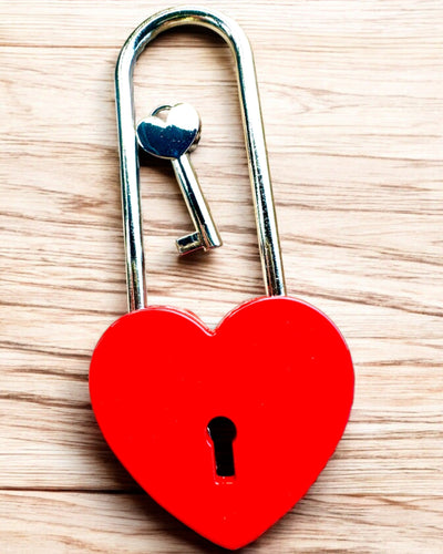 Cadeados Mágicos do Amor com Opção de Gravação para presente, 5 variantes de cores à escolha