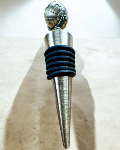 GloboStop - Rolha de Vinho com Gravação, possibilidade de personalização com gravação para presente