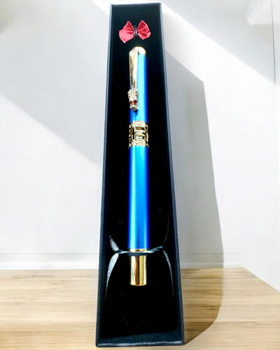 Caneta Elegante Dragão, 3 variantes de cores, possibilidade de personalização com gravação para presente