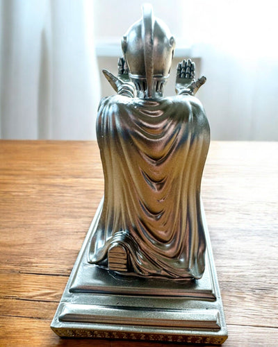 Suporte de Cavaleiro para telemóvel ou caneta, possibilidade de personalização com gravação para presente