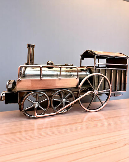 Locomotiva de ferro "Retro Express" – decoração, modelo, feito à mão com possibilidade de gravação