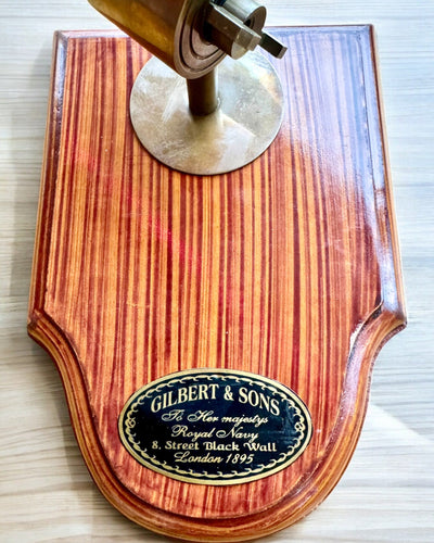 Lupa artesanal "Royal Magnifier" com base e suporte ajustável - possibilidade de personalização com gravação para presente