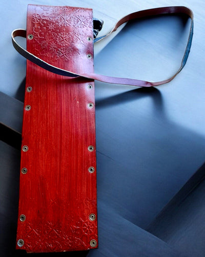 Estojo de Couro, capa para Bengalas de Caminhada - possibilidade de personalização com gravação para presente