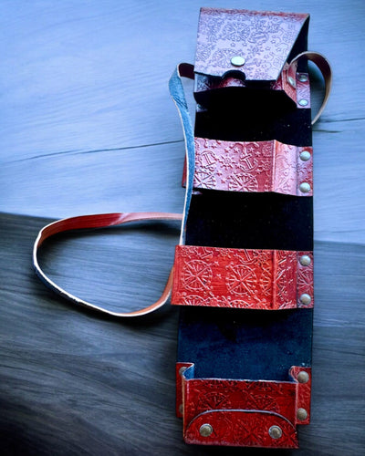 Estojo de Couro, capa para Bengalas de Caminhada - possibilidade de personalização com gravação para presente