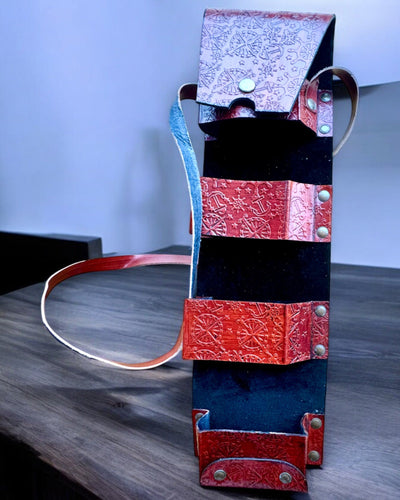 Estojo de Couro, capa para Bengalas de Caminhada - possibilidade de personalização com gravação para presente