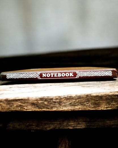 Leśny Jeleń – Caderno com Motivo de Veado, A5 - personalização com gravação para presente