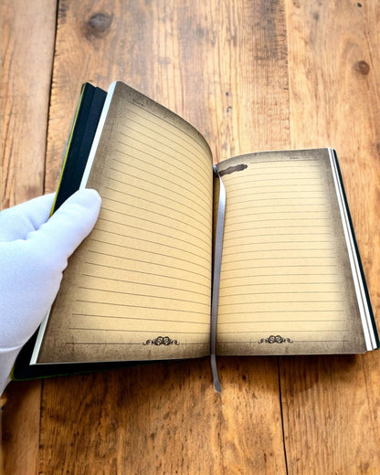 Leśny Jeleń – Caderno com Motivo de Veado, A5 - personalização com gravação para presente