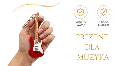 Breloczek gitara w stylu Dire Straits