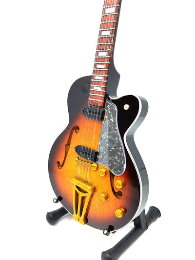 Mini guitarra Elvis Presley escala 1:4 com possibilidade de personalização por gravação