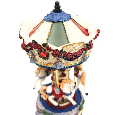 Carrossel Caixa de Música 18cm com Gravação