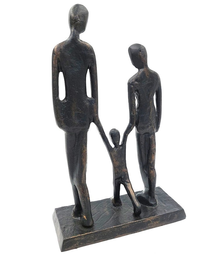 Figura decorativa Família com criança DI-FIG-022