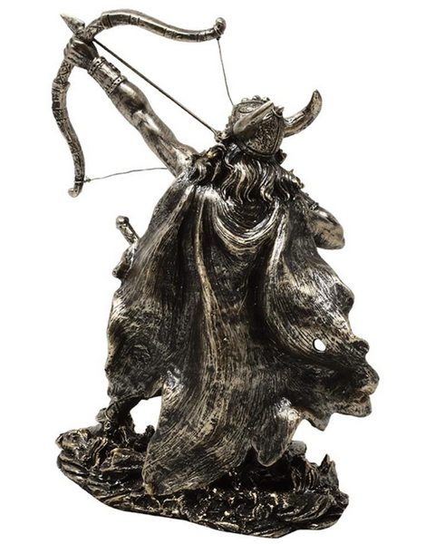 Estatueta decorativa Viking MC-23142 com possibilidade de personalização por gravação, altura 19,5 cm, polyresina, ideal para presente