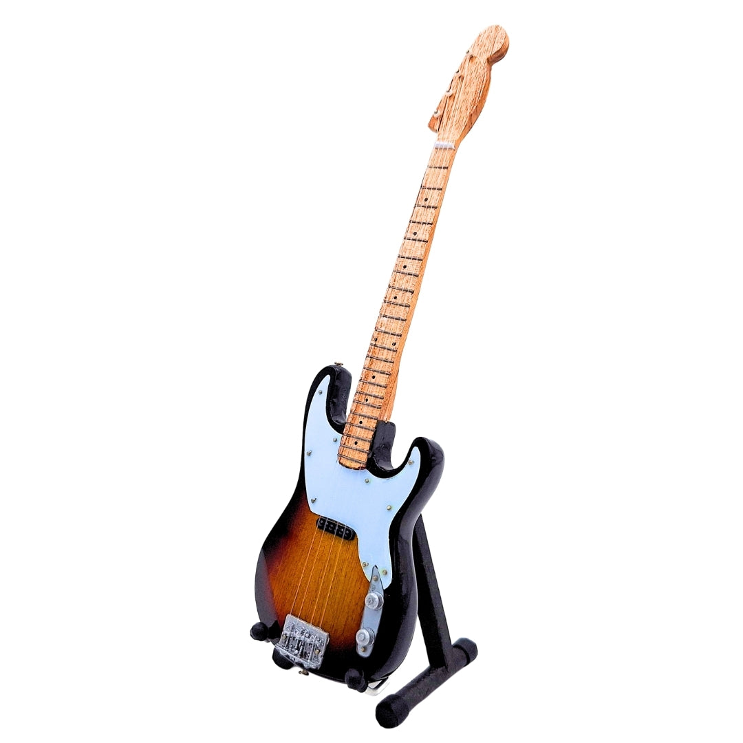 Mini guitarra estilo Sting com possibilidade de personalização por gravação