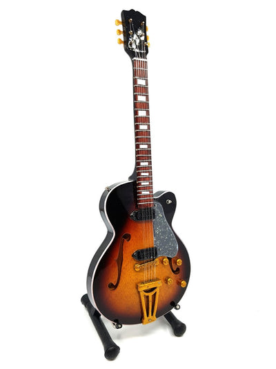 Mini guitarra Elvis Presley escala 1:4 com possibilidade de personalização por gravação