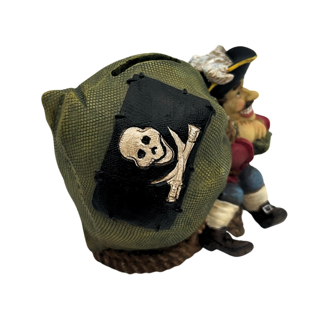 Cofre Decorativo Pirata com Tesouro 14 cm com Possibilidade de Personalização por Gravação