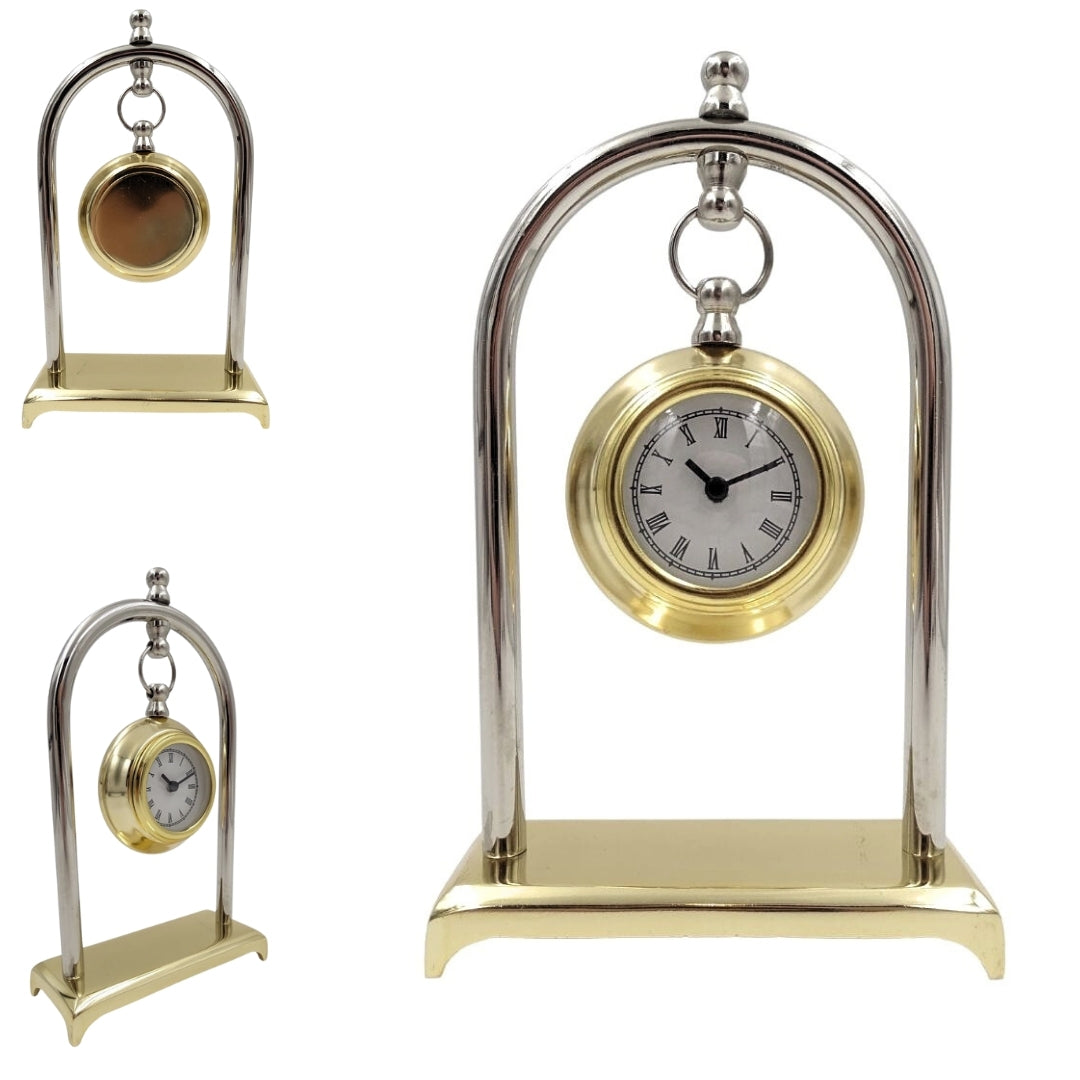 Relógio de lareira vintage retro M02 com possibilidade de personalização por gravação