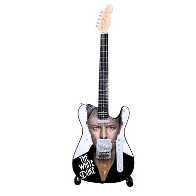 Mini Guitarra de Coleção David Bowie MGT-8976 com gravação